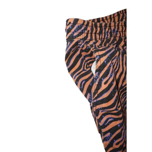 Jack & Jones Zebra Print Swim Shorts XXL Drawstring Waist Streetwear - Picture 2 of 8